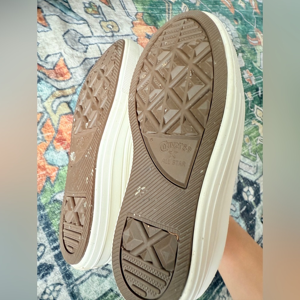 Converse Chuck Taylor All Star Move Platform Sherpa Sneakers High Top Women Rare - Picture 8 of 9